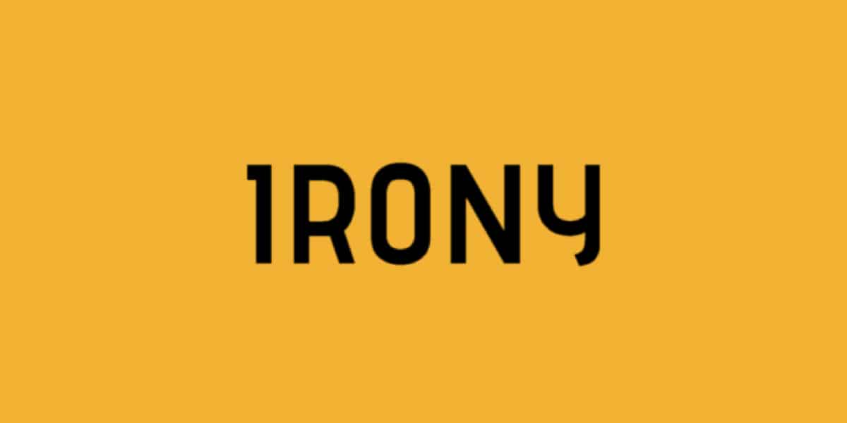 LOGO IRONY